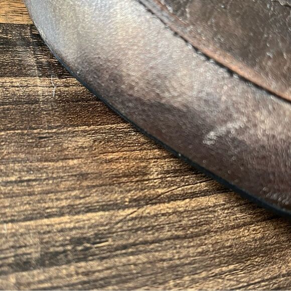 Josef Seibel Leather Bronze Metallic Mary Jane Shoe with 1.5" Heel Size 40/8.5 - Picture 6 of 15